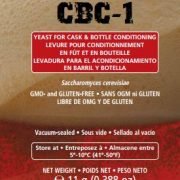 CBC-1 Cask & Bottle conditioning Yeast
