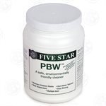 PBW is an alkaline, non-caustic, environmentally and user friendly cleaner